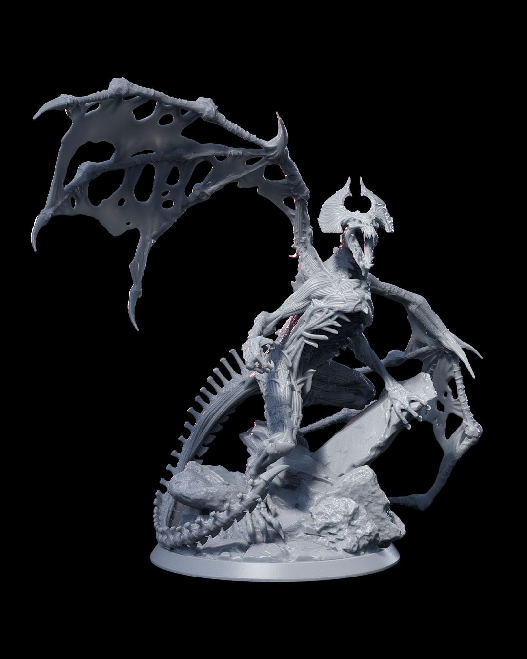 Dungeons & Dragons Dracolich Miniature