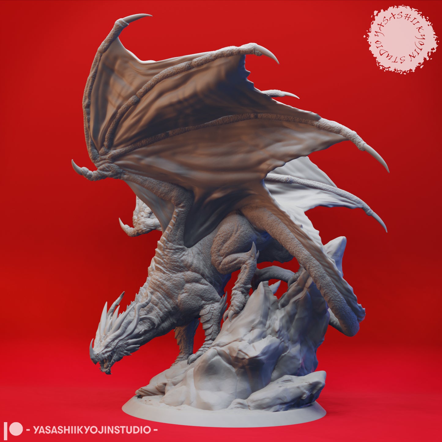 Dungeons & Dragons Ancient Red Dragon Miniature