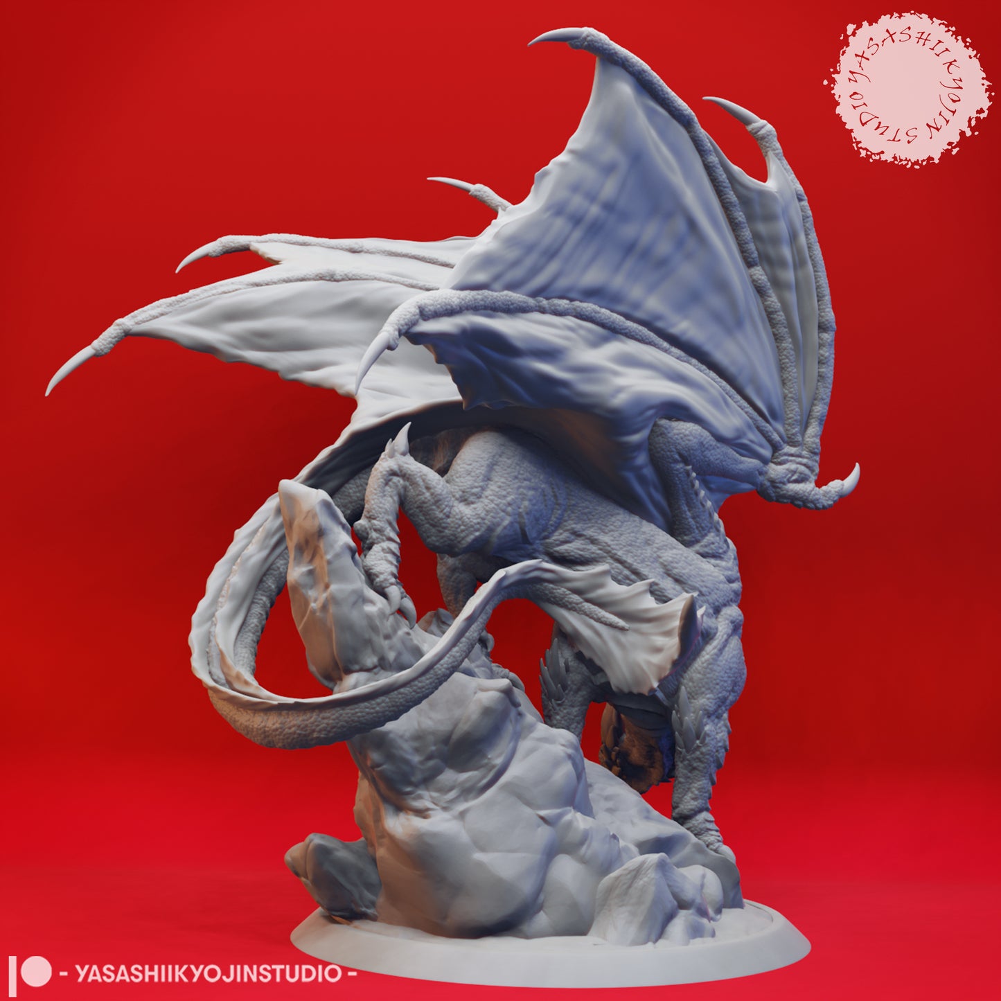 Dungeons & Dragons Ancient Red Dragon Miniature