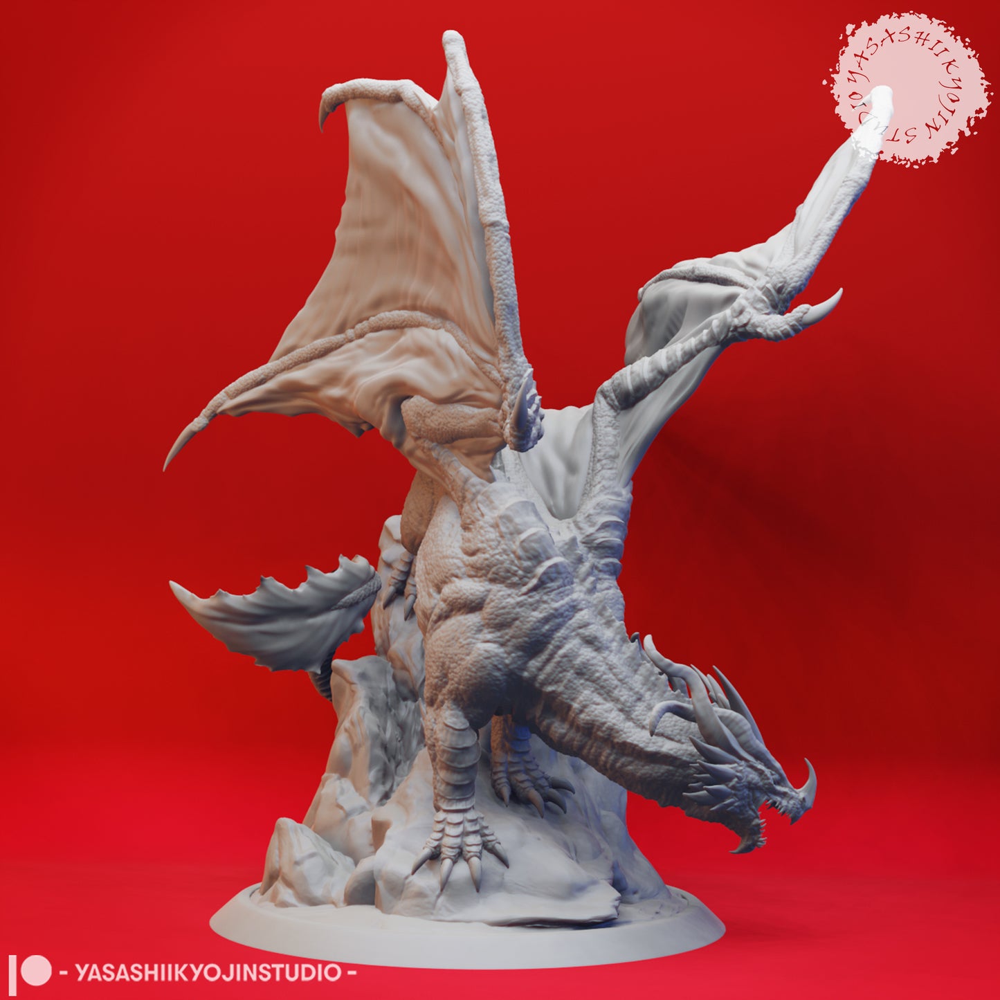Dungeons & Dragons Ancient Red Dragon Miniature