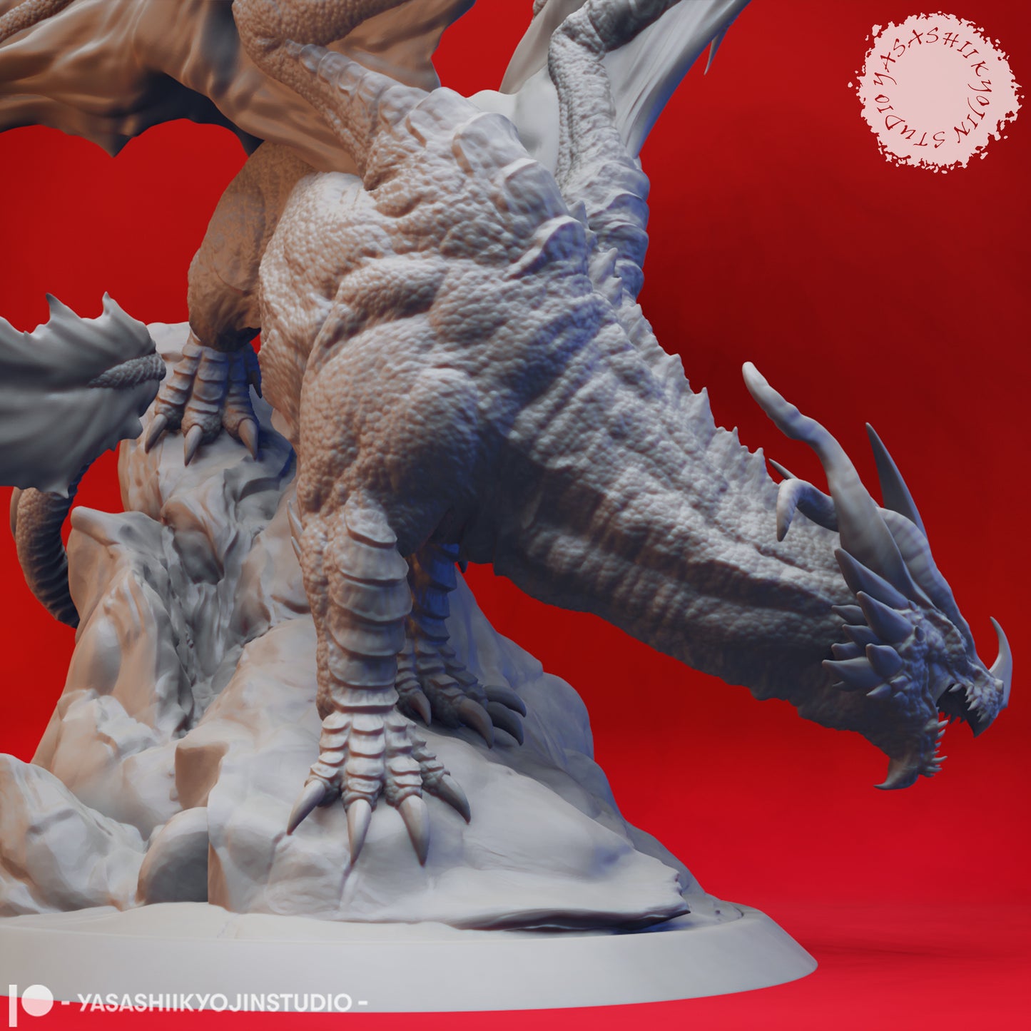 Dungeons & Dragons Ancient Red Dragon Miniature