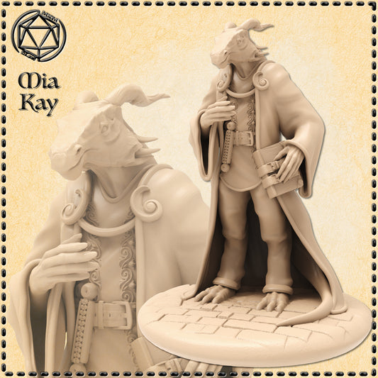 Dungeons & Dragons Dragonborn Scholar Miniature