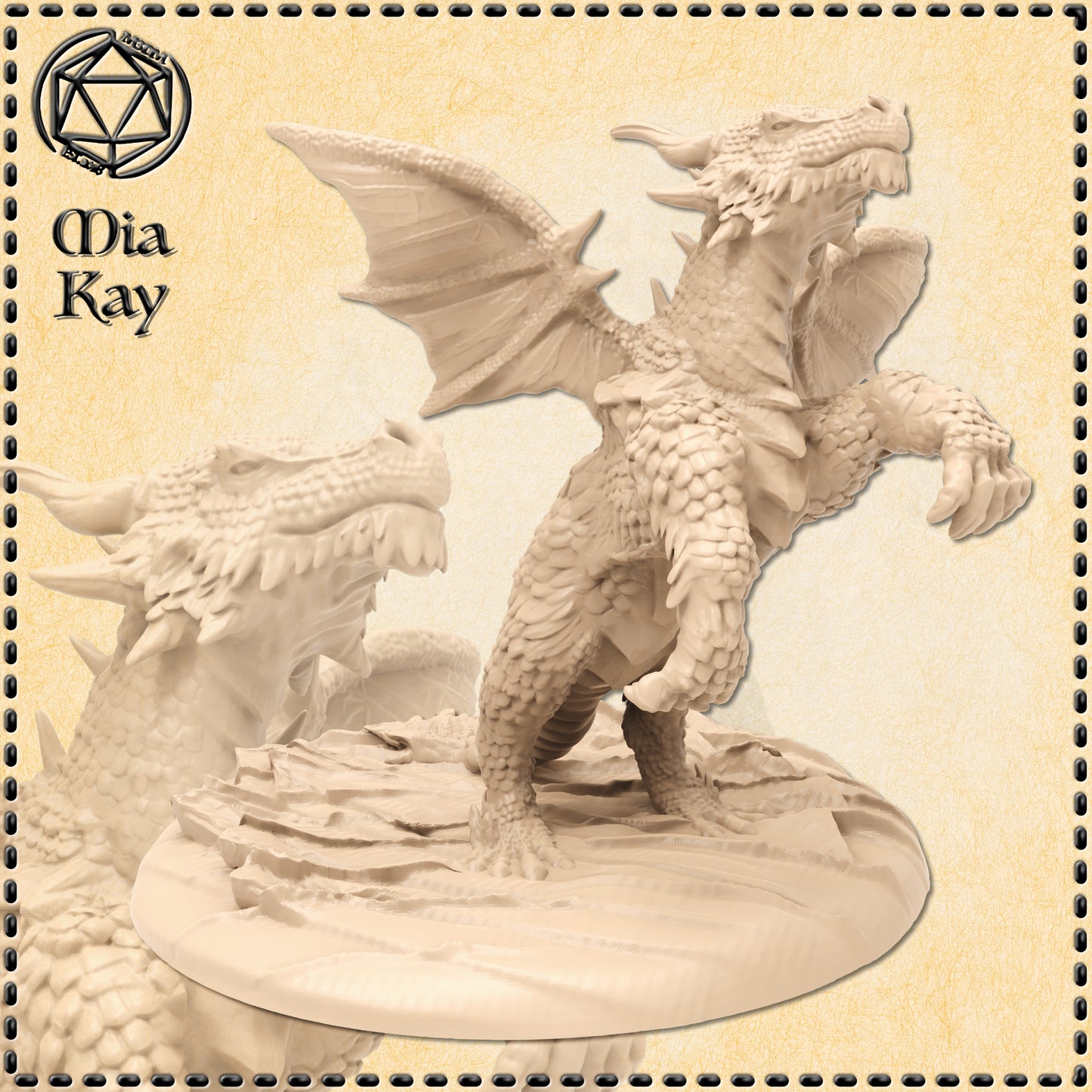 Dungeons & Dragons Dragonling Miniature