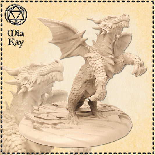 Dungeons & Dragons Dragonling Miniature