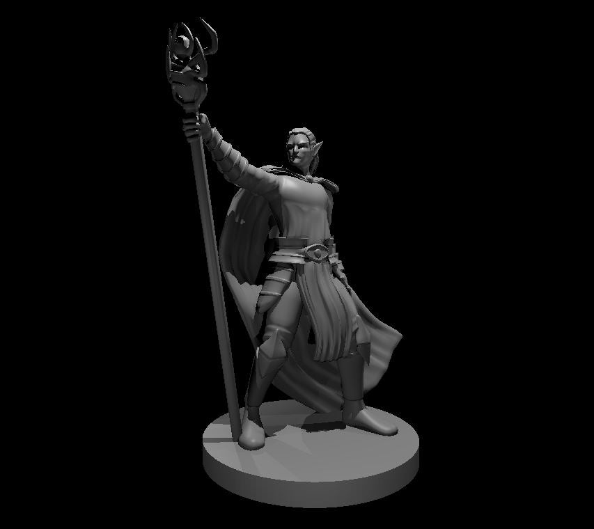 Dungeons & Dragons Drow Mage Miniature