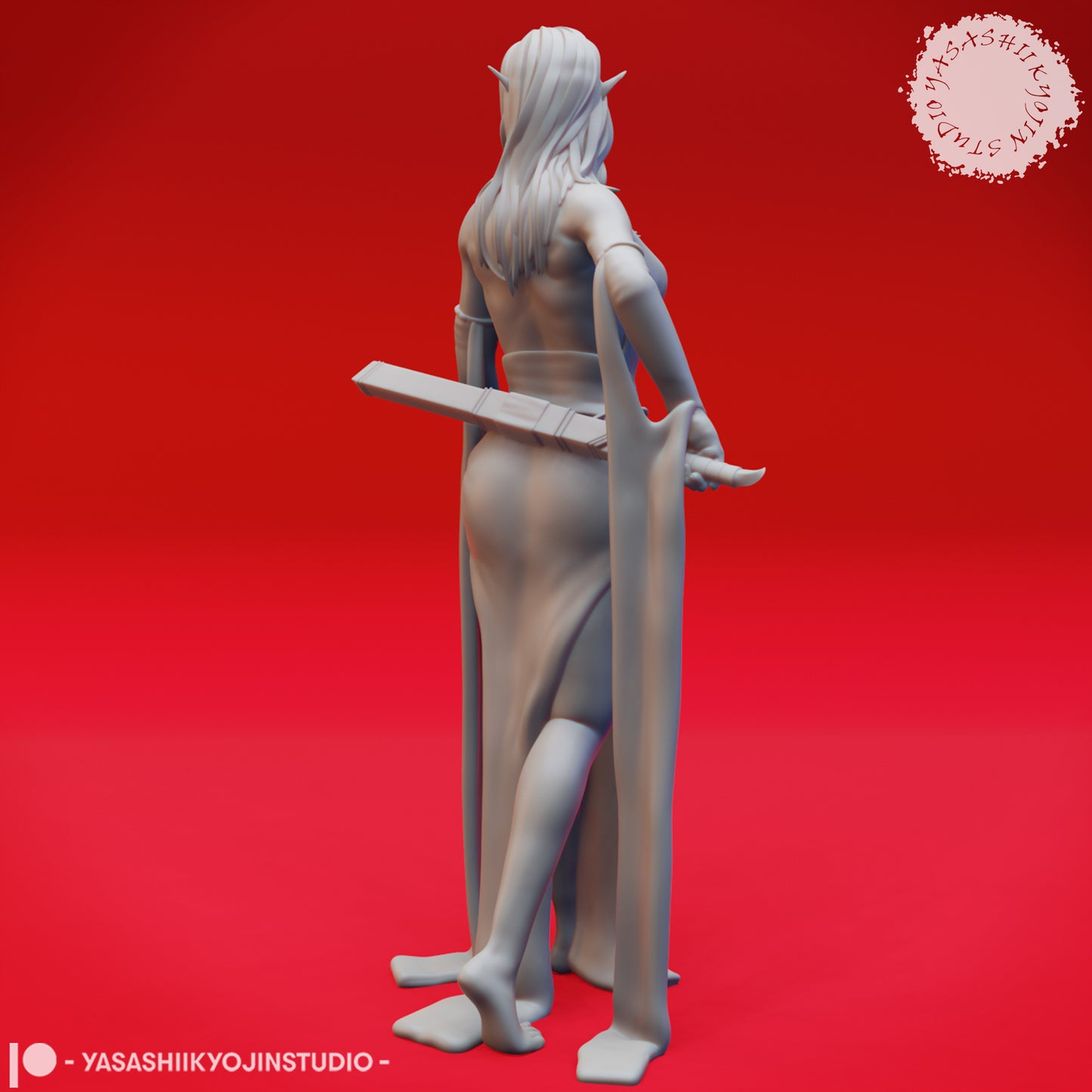 Dungeons & Dragons Female Drow Miniature