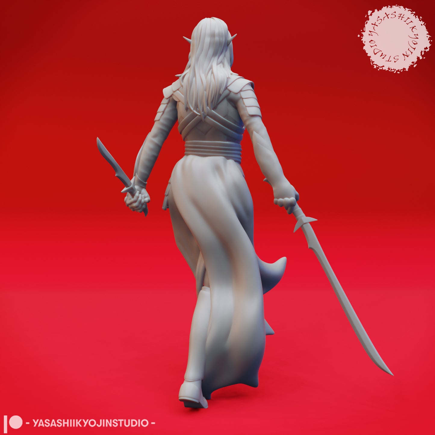 Dungeons & Dragons Female Drow Miniature