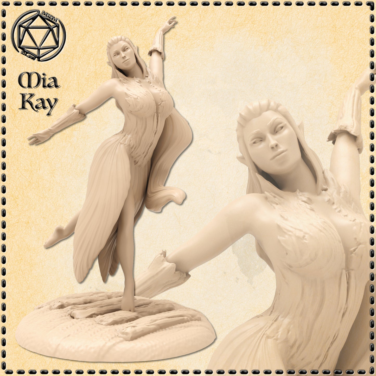 Dungeons & Dragons Dryad Miniature