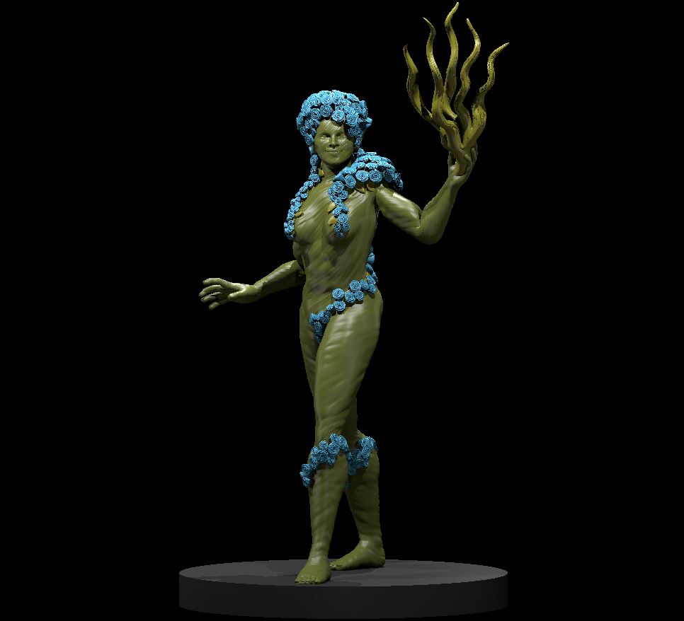 Dungeons & Dragons Dryad Female Miniature