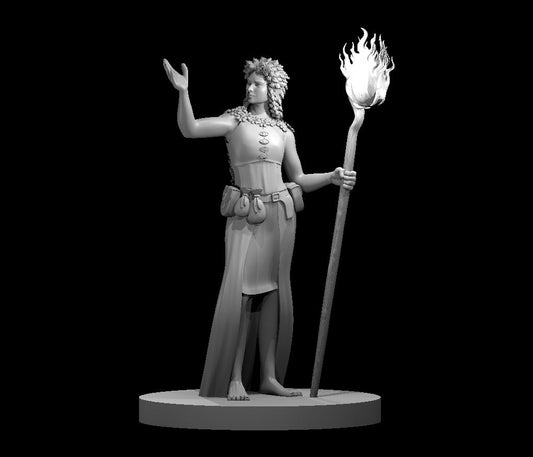 Dungeons & Dragons Dryad Female Sorcerer Miniature