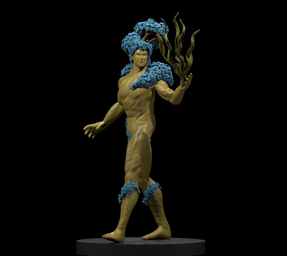 Dungeons & Dragons Dryad Male Miniature