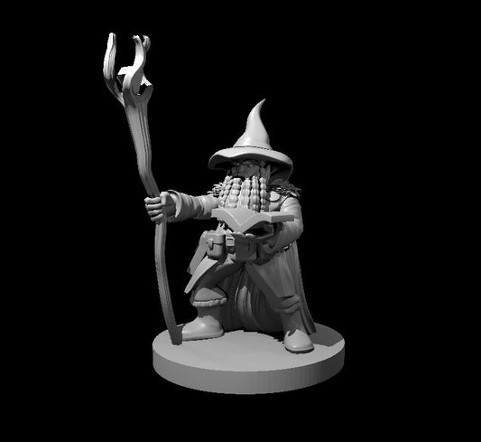 Dungeons & Dragons Dwarf Wizard Miniature