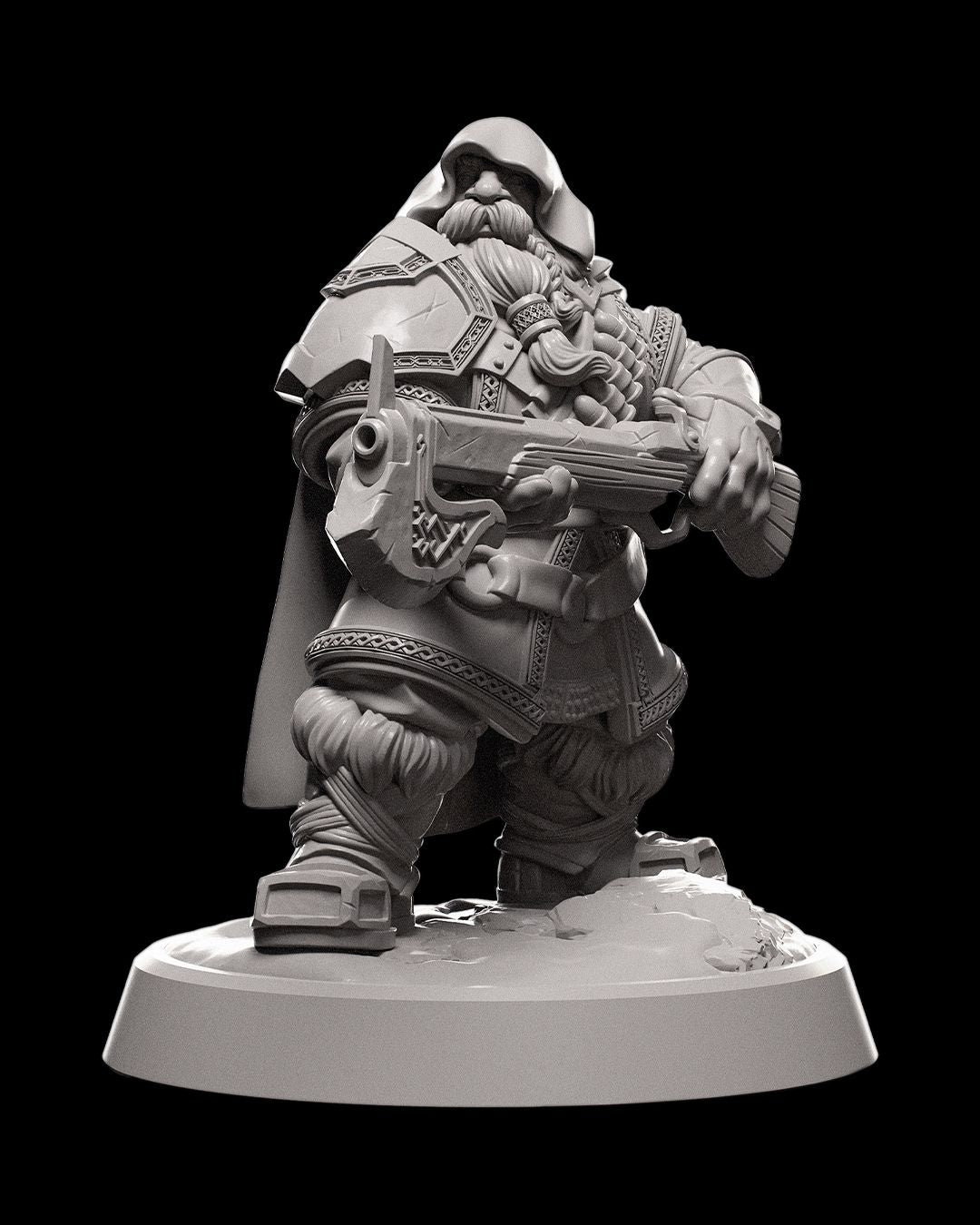 Dungeons & Dragons Dwarven Ranger Miniature