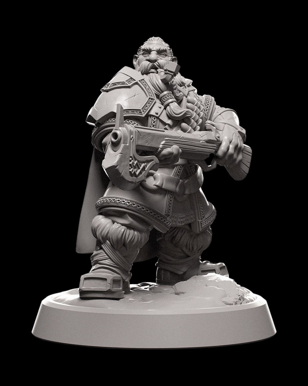 Dungeons & Dragons Dwarven Ranger Miniature