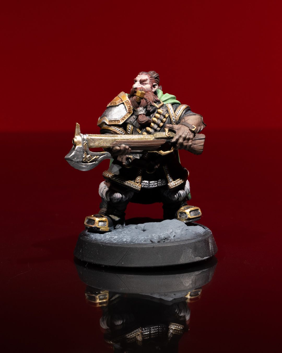 Dungeons & Dragons Dwarven Ranger Miniature