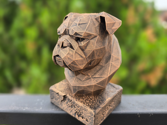 English Bulldog Bust