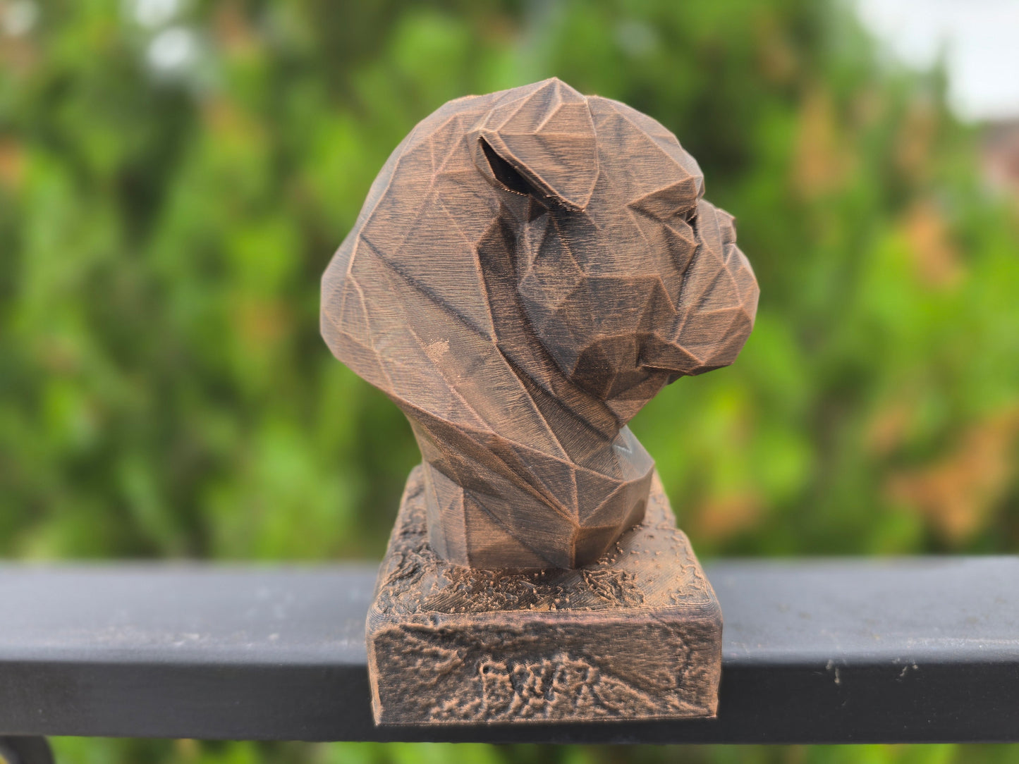 English Bulldog Bust