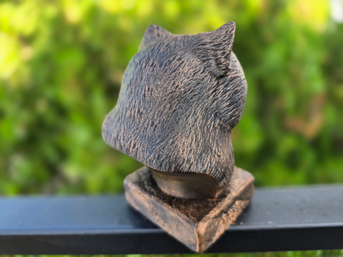 Exotic Shorthair Cat Bust