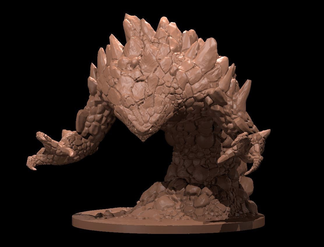 Dungeons & Dragons Earth Elemental Miniature