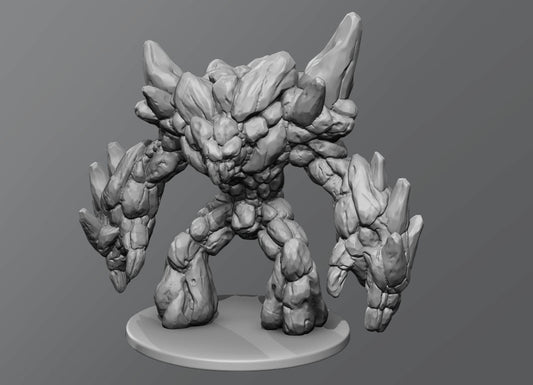 Dungeons & Dragons Earth Elemental Miniature