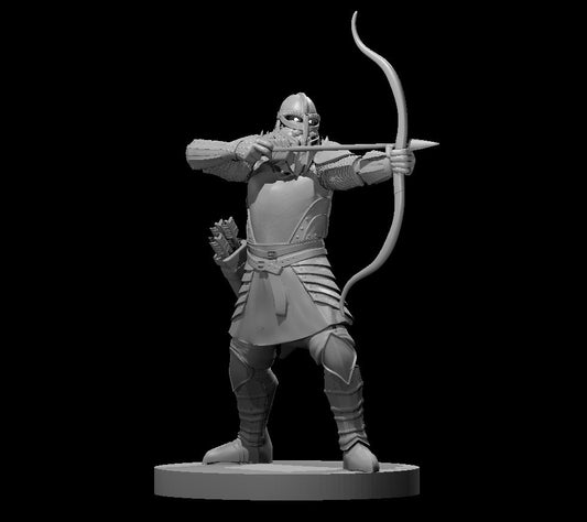 Dungeons & Dragons Einherjar archer Miniature