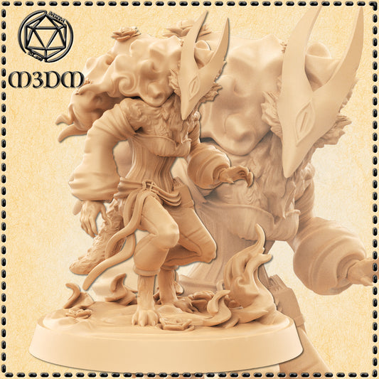 Dungeons & Dragons Eldritch Foxfolk Miniature