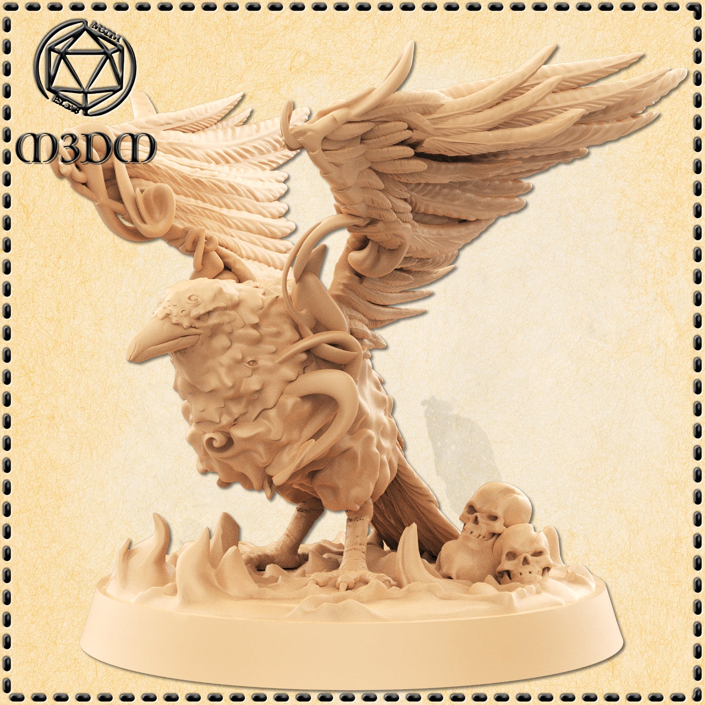 Dungeons & Dragons Eldritch Raven Miniature