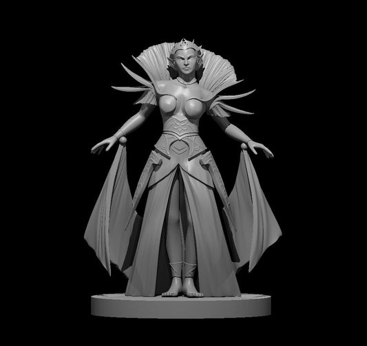 Dungeons & Dragons Elf Female Sorceress Miniature