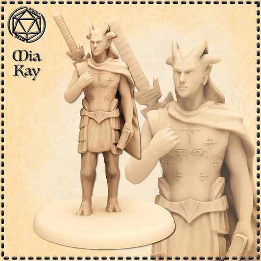 Dungeons & Dragons Elven Minotaur Miniature