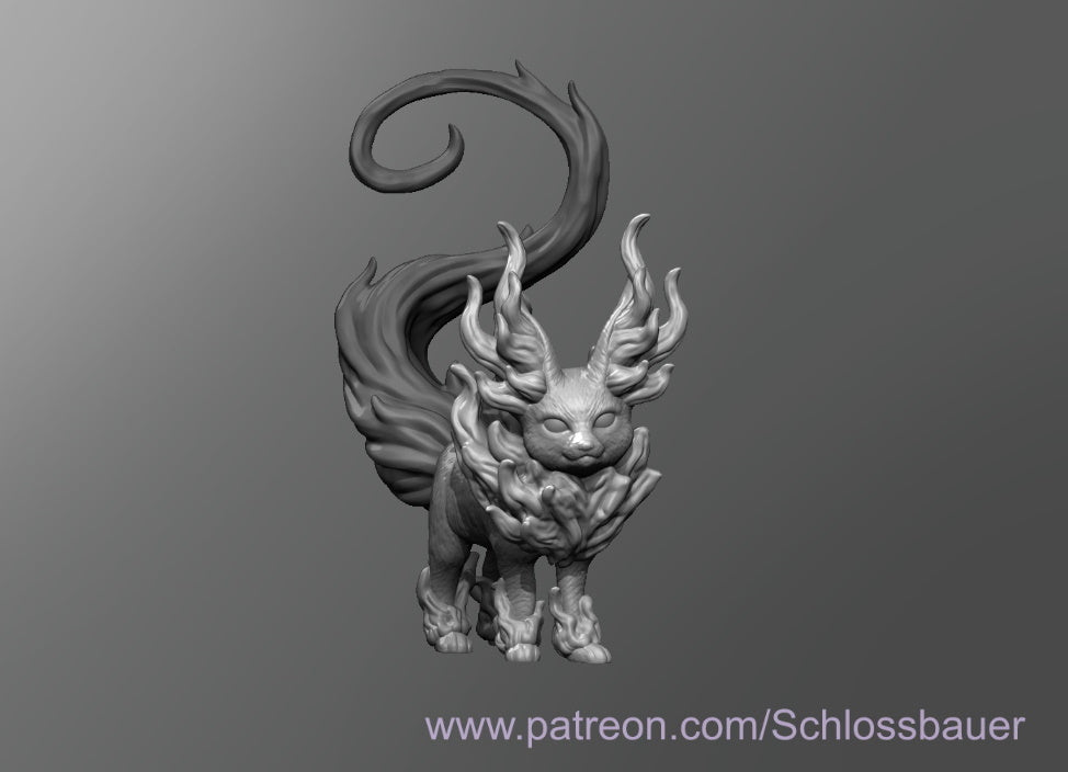 Dungeons & Dragons Ember Fox Miniature