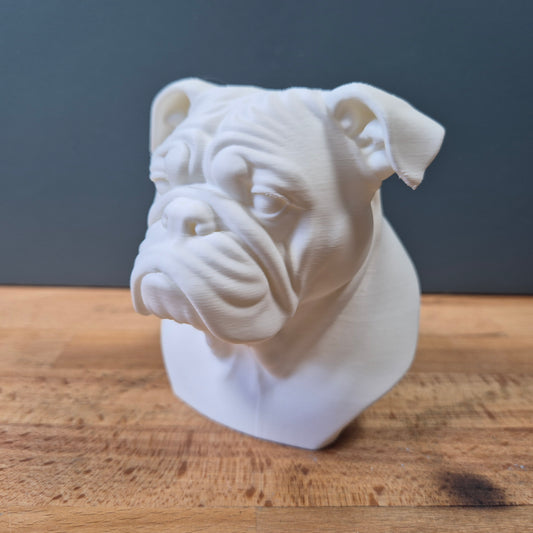 English Bulldog Bust