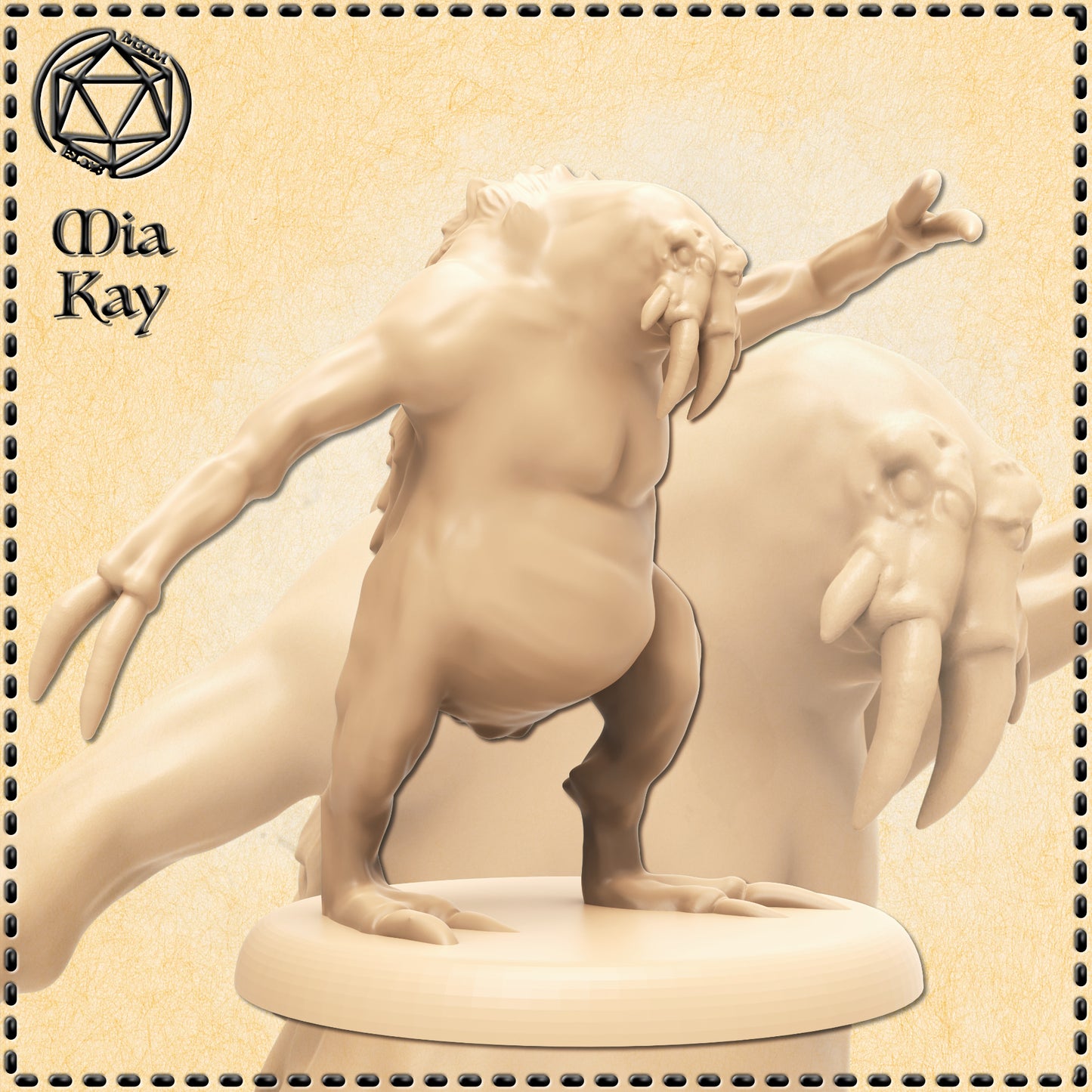 Dungeons & Dragons Ettercap Miniature