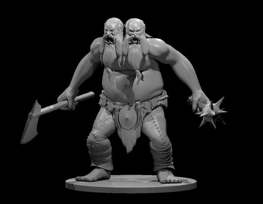 Dungeons & Dragons Ettin Miniature