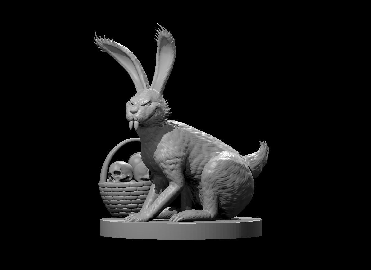 Dungeons & Dragons Evil Easter Bunny Miniature