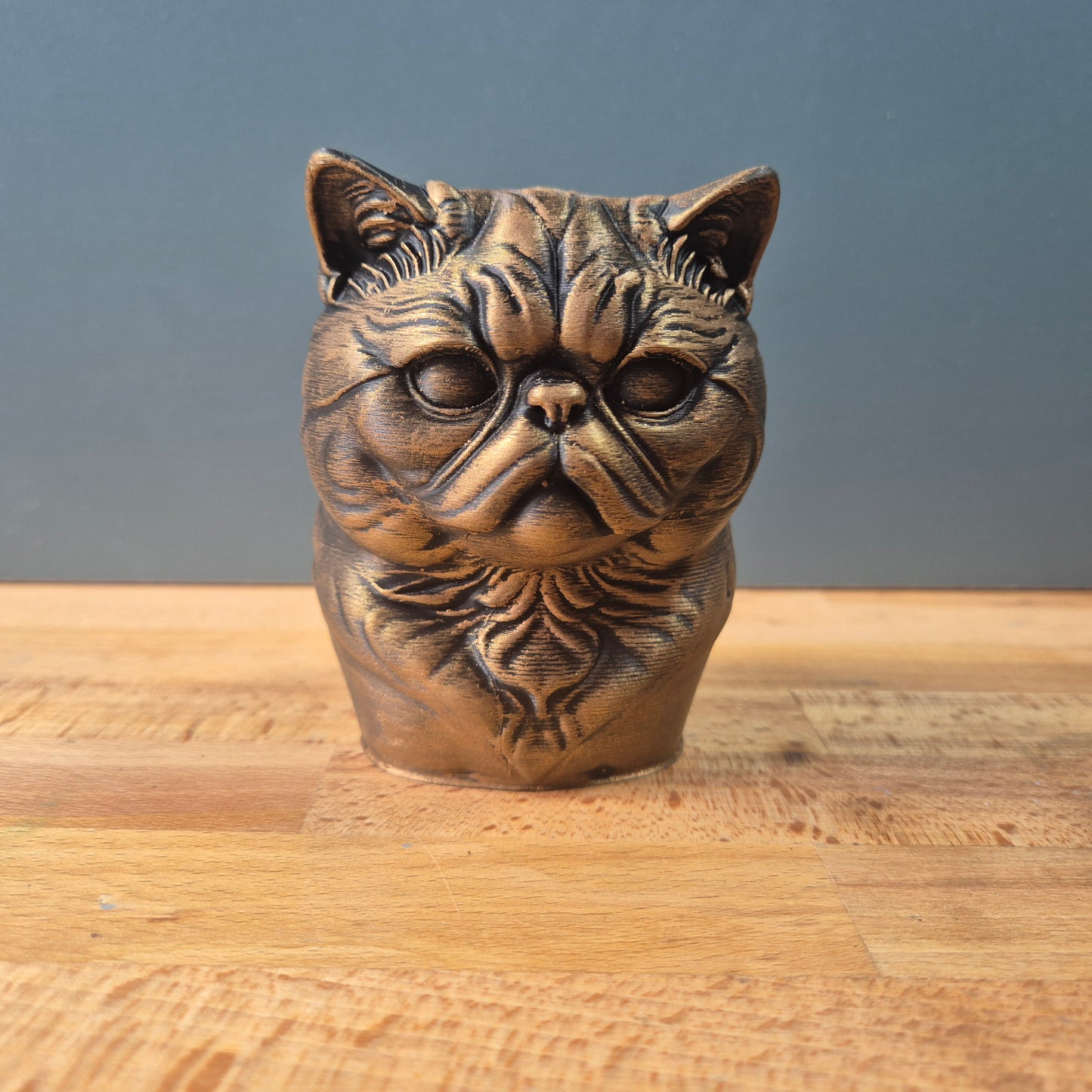 Exotic Shorthair Cat Bust