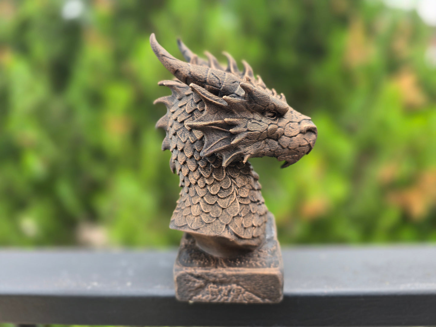 Fire Dragon Bust