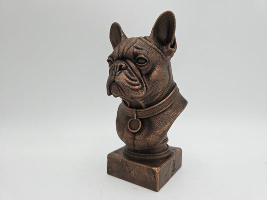 French Bulldog Bust