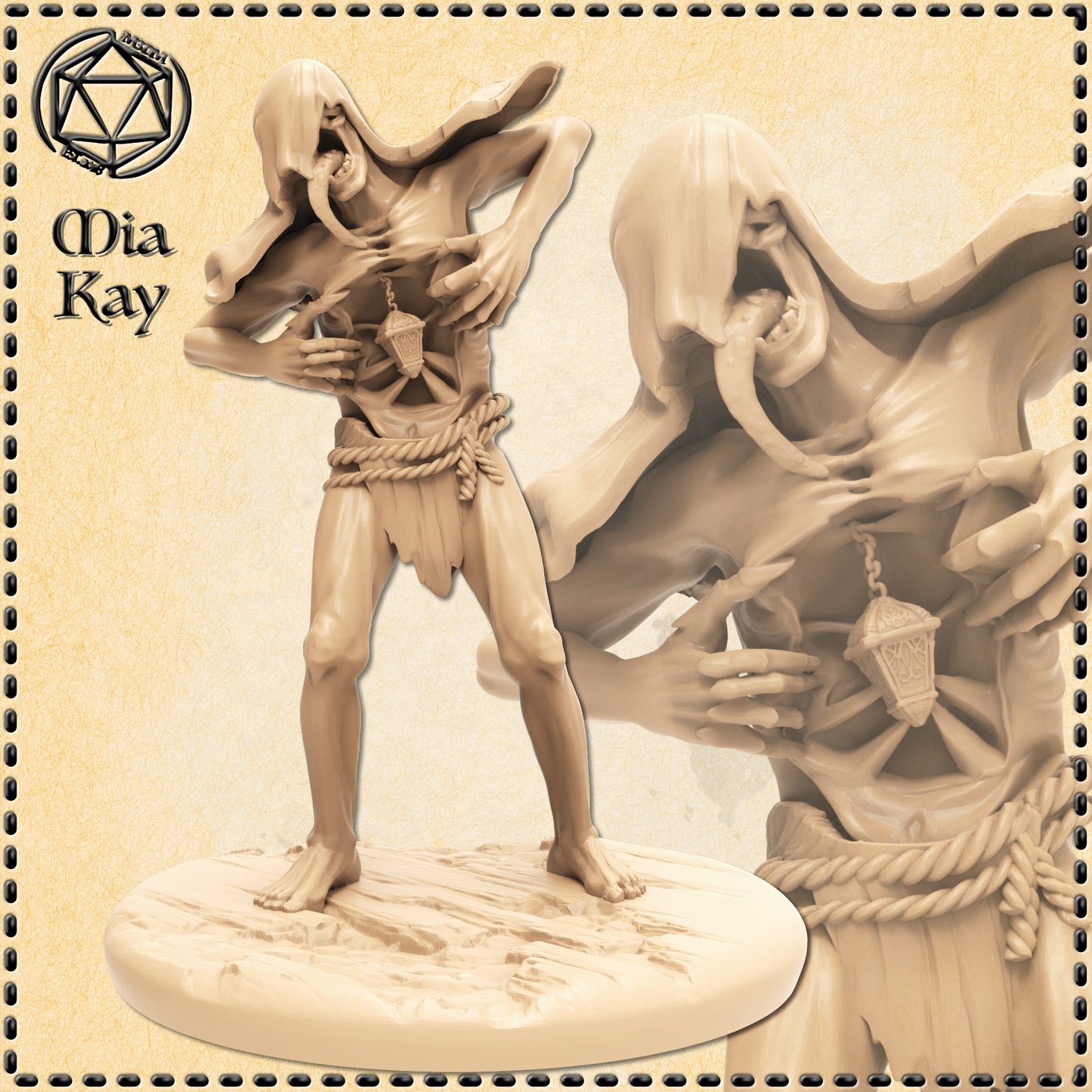 Dungeons & Dragons Faceless Miniature