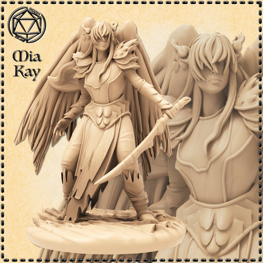 Dungeons & Dragons Fallen Angel Miniature