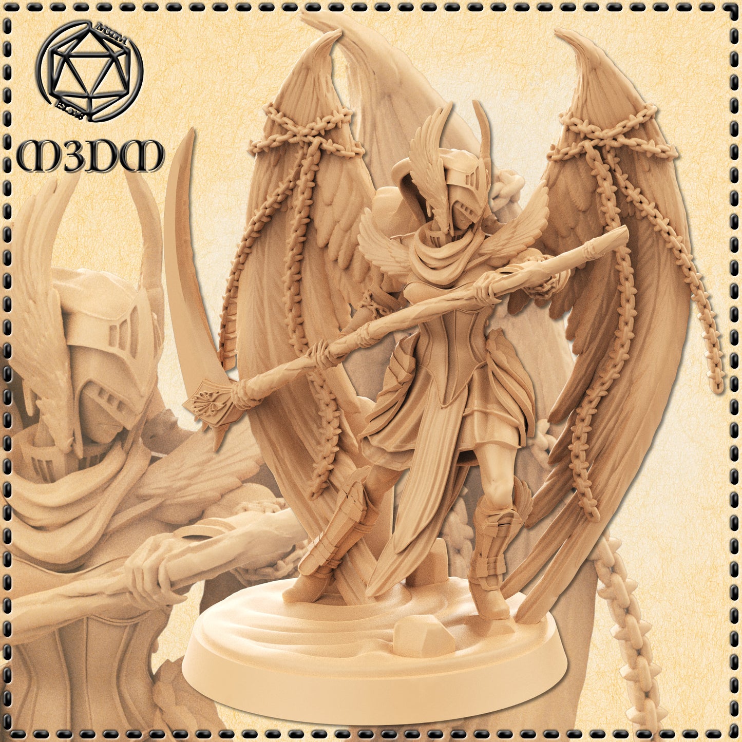 Dungeons & Dragons Fallen Valkyrie Miniature