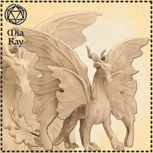 Dungeons & Dragons Farie Dragon Miniature