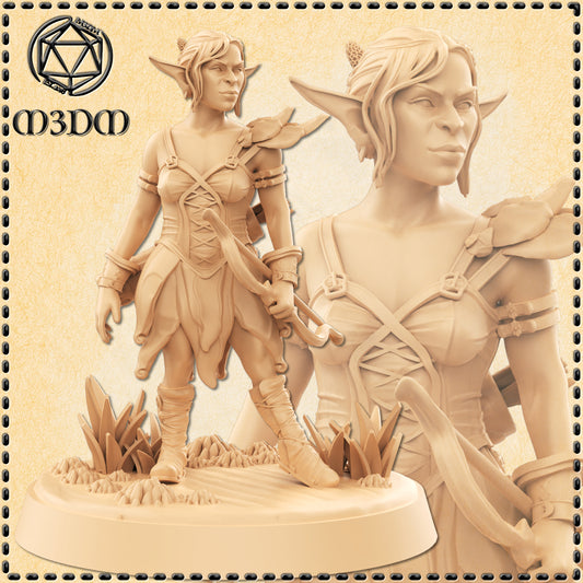 Dungeons & Dragons Female Goblin Archer Miniature