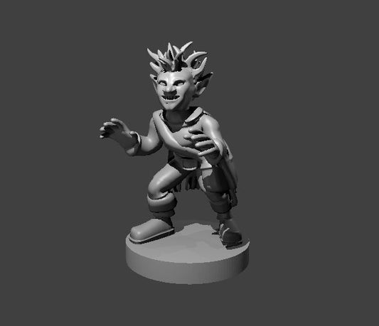 Dungeons & Dragons Female Goblin Sorceress Miniature