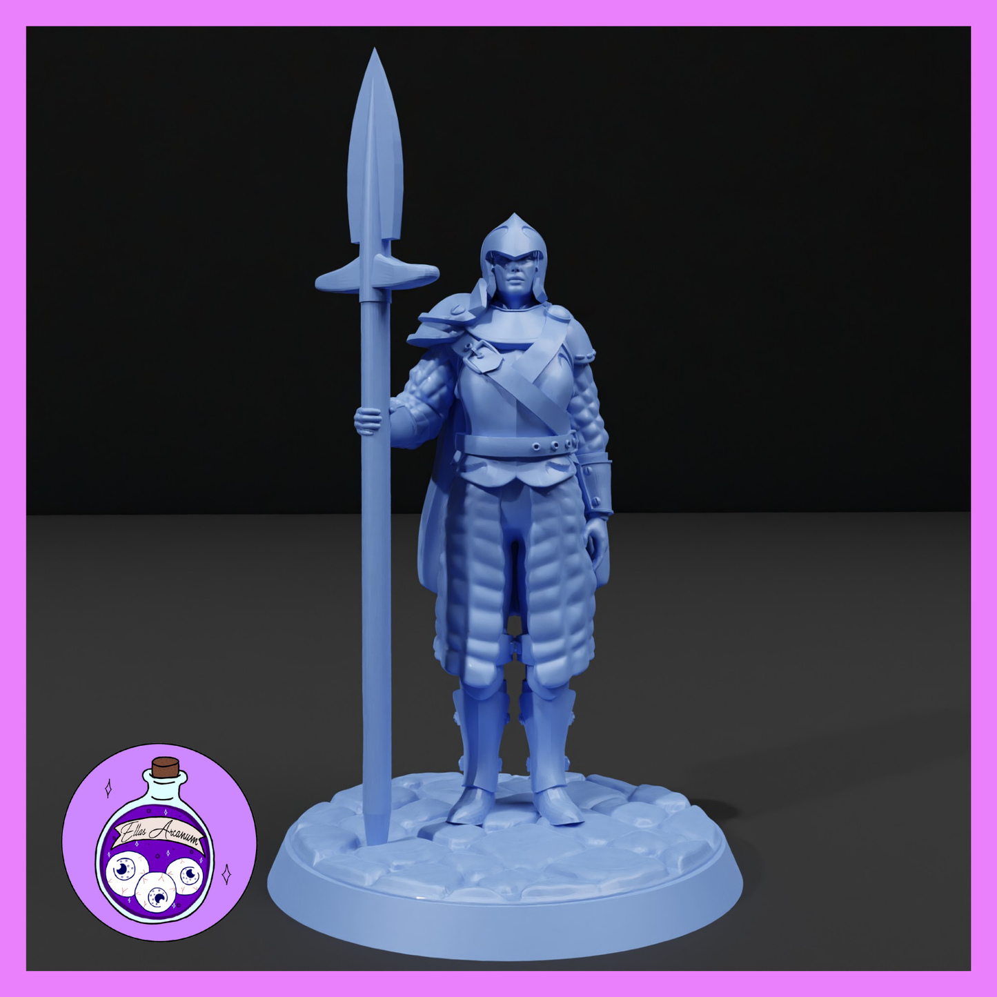 Dungeons & Dragons Female Guard Miniature