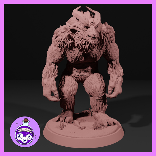 Dungeons & Dragons Feral Forest Troll Miniature