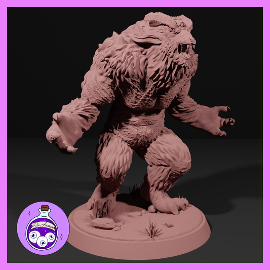 Dungeons & Dragons Feral Forest Troll Miniature