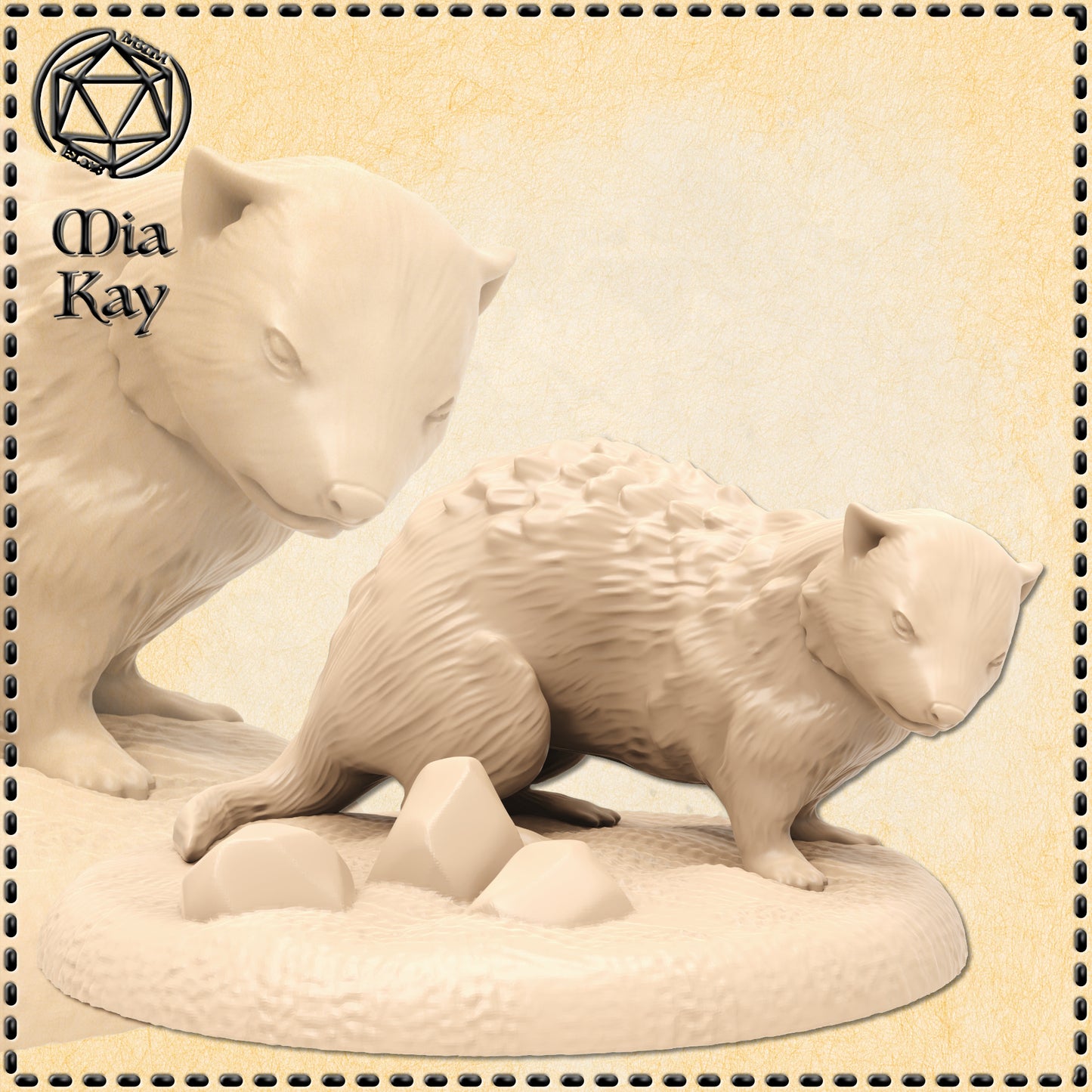 Dungeons & Dragons Ferret Miniature