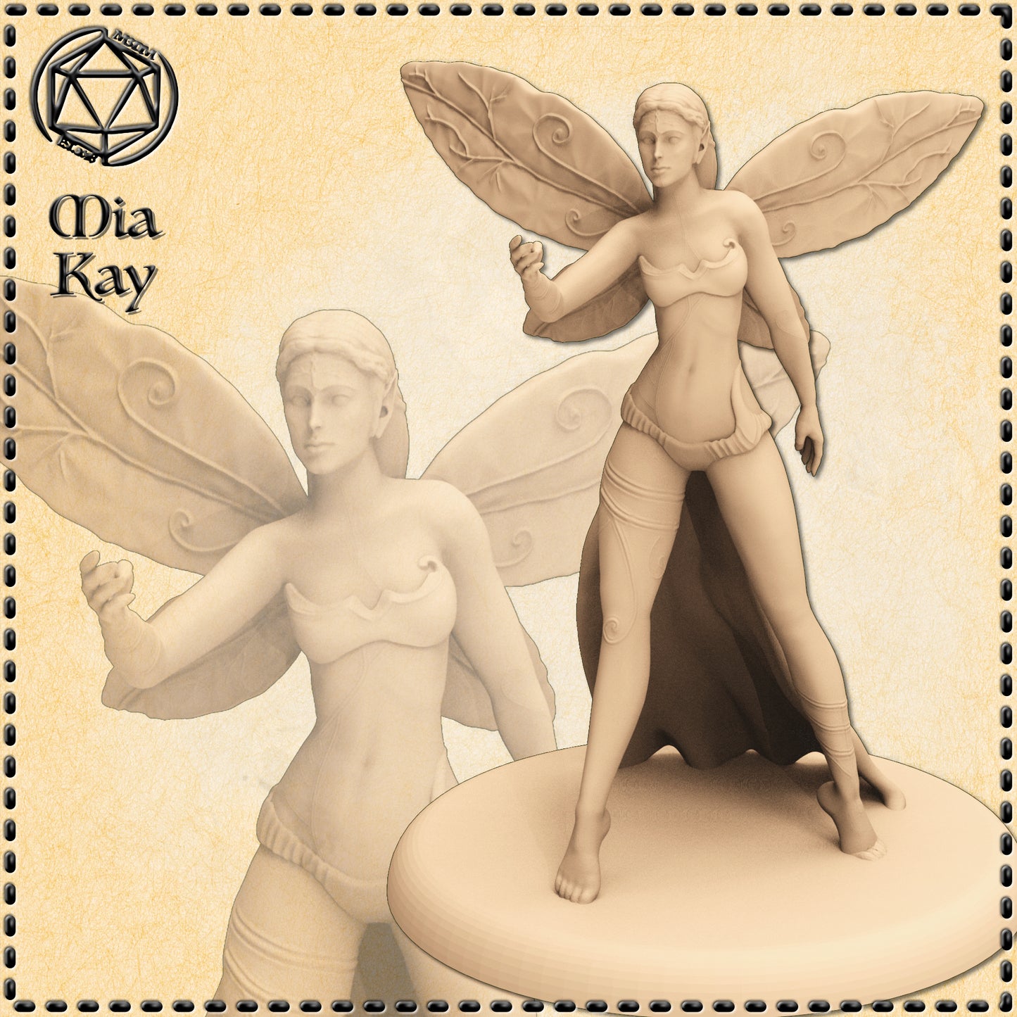 Dungeons & Dragons Fey Goddess Miniature