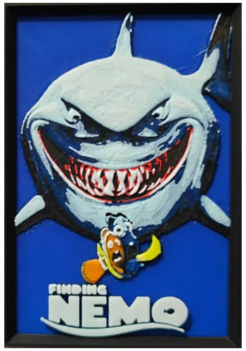 Finding Nemo movie poster fridge magnet