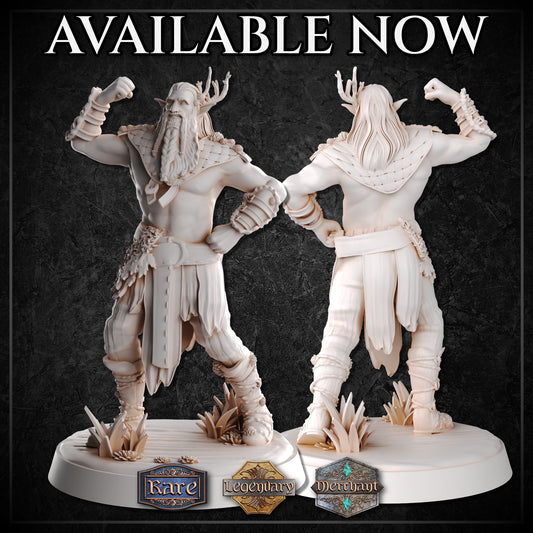 Dungeons & Dragons Firbolg Barbarian Miniature